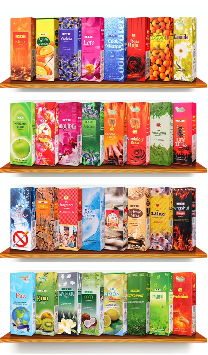 20 Sticks Indian Aromatherapy Incense