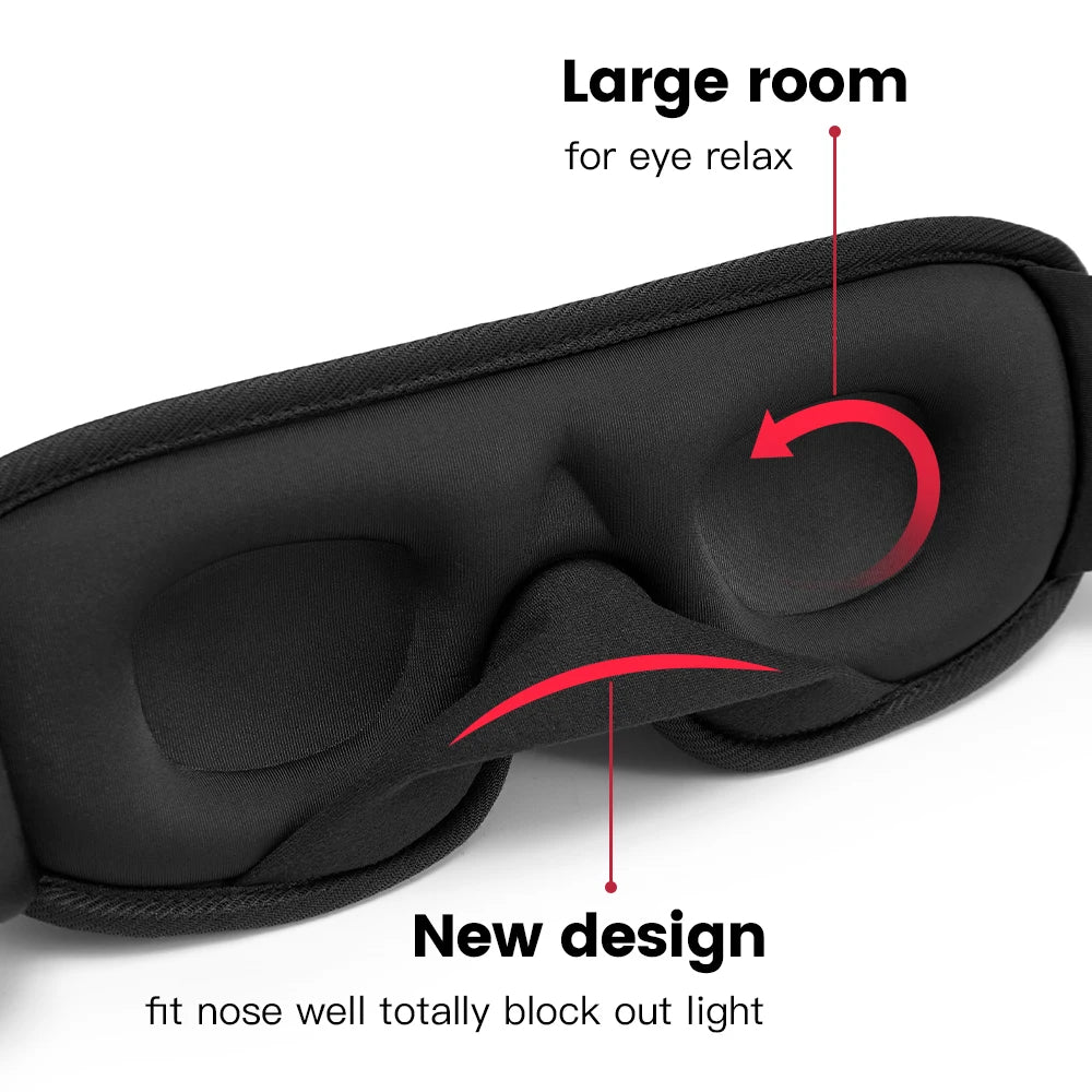 3D Padded Sleep Mask