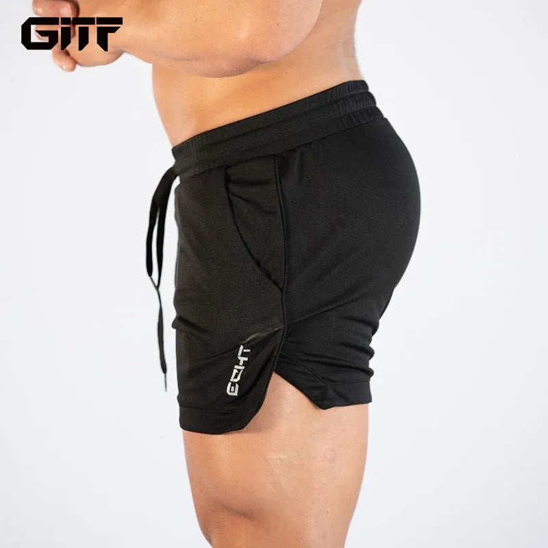 GITF Men’s Gym Training Shorts – Quick-Dry Compression Sportswear