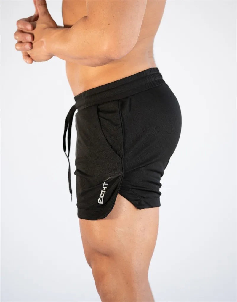 GITF Men’s Gym Training Shorts – Quick-Dry Compression Sportswear