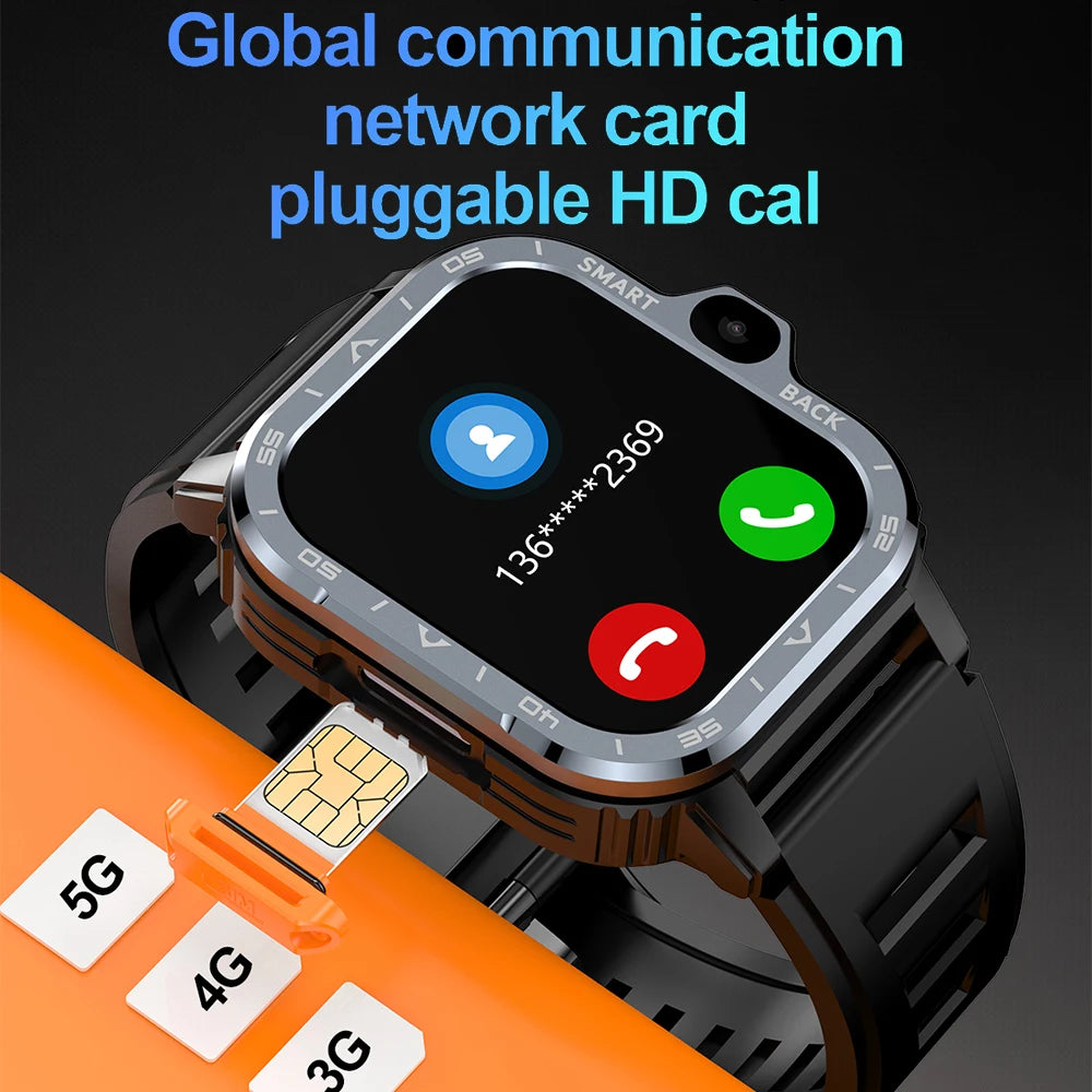 Valdus PGD Android Smartwatch – Dual Camera, GPS, NFC, 4G SIM & WiFi