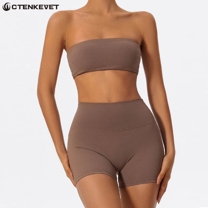 Women’s 2-Piece Fitness Set – Sports Bra & Leggings