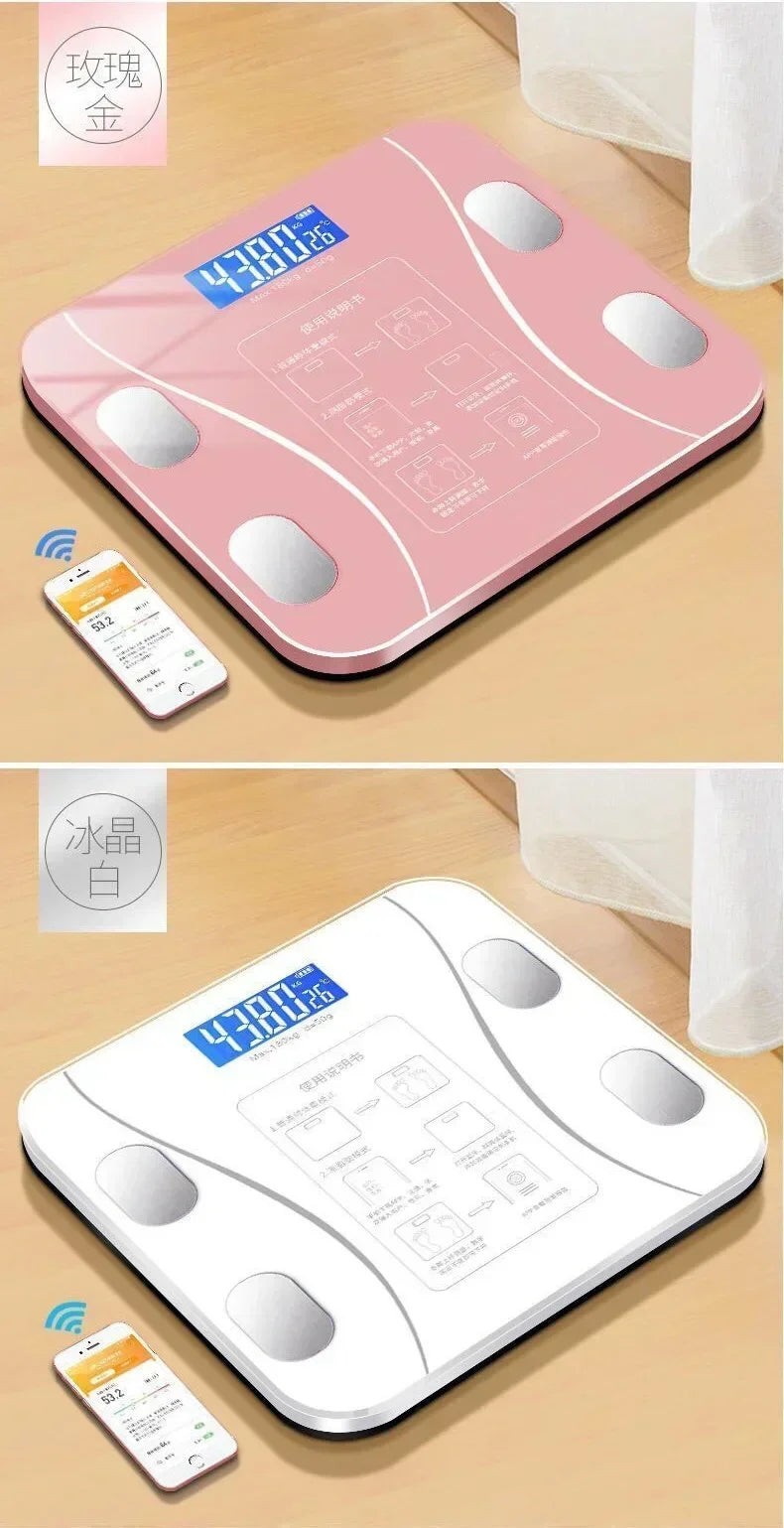 Smart Body Fat Scale – Bluetooth Digital Weight & Composition Analyzer