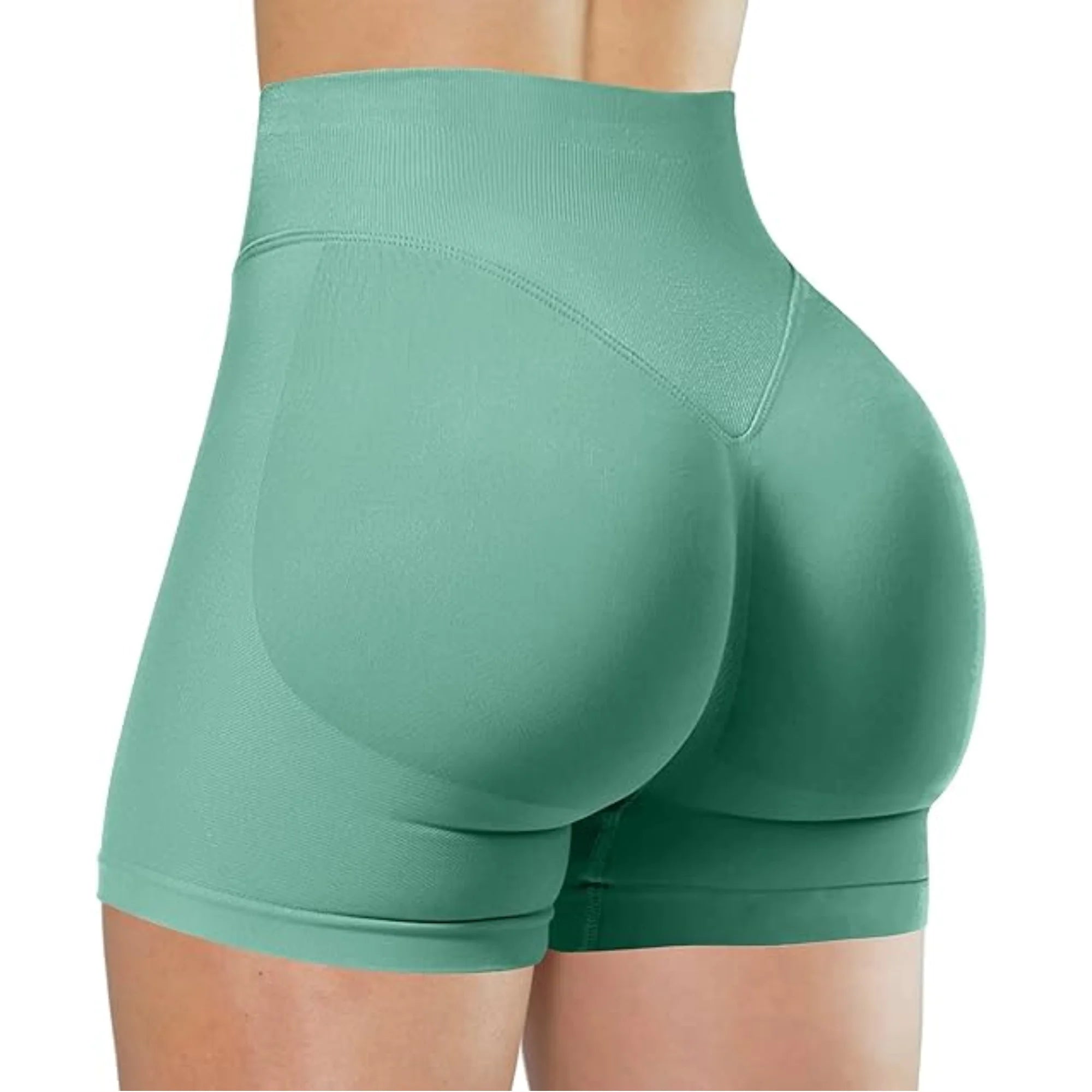 High-Waist Summer Yoga Shorts
