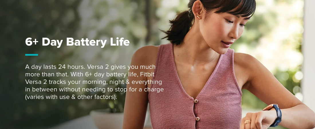 Fitbit Versa 2 – Health & Fitness Smartwatch with Alexa, Heart Rate & Sleep Tracking