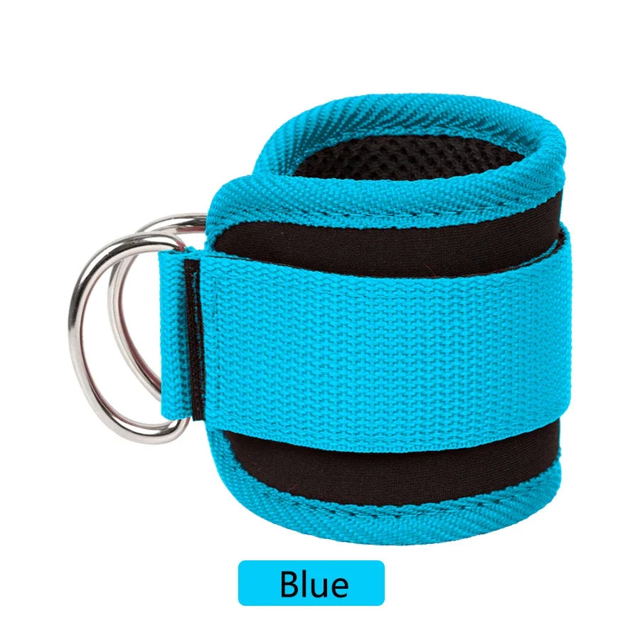 Adjustable Ankle Straps – D-Ring Cuffs for Cable Leg Workouts