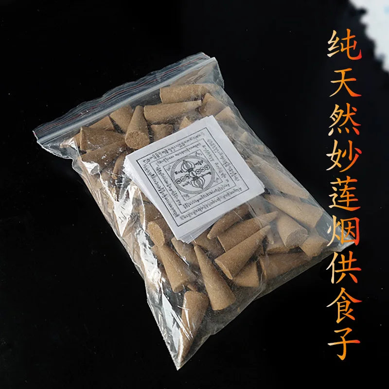 Tibetan Natural Incense Cones – Meditation & Buddha Offerings
