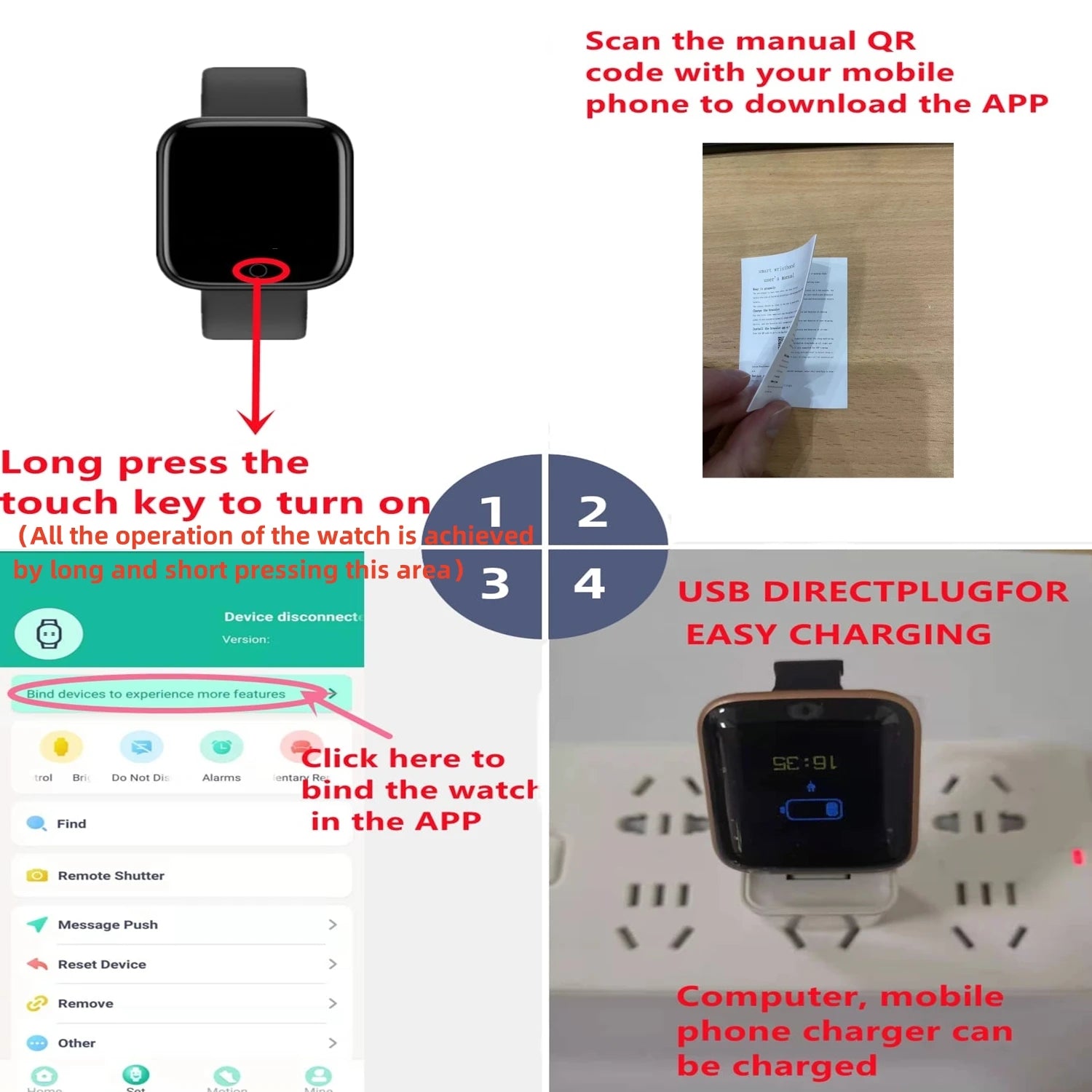 D13 Smartwatch – Bluetooth Fitness Tracker with Sleep & Music Control