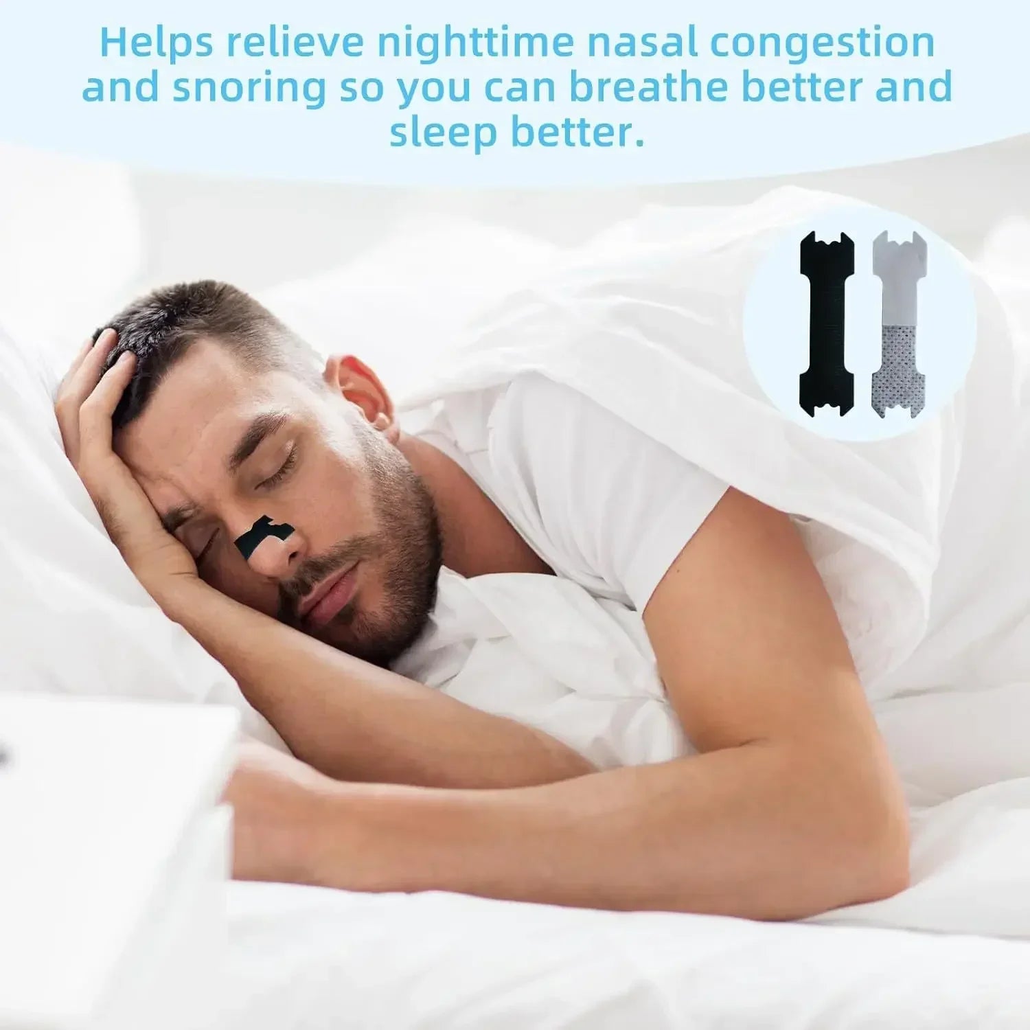 Anti-Snoring Nasal Strips Set