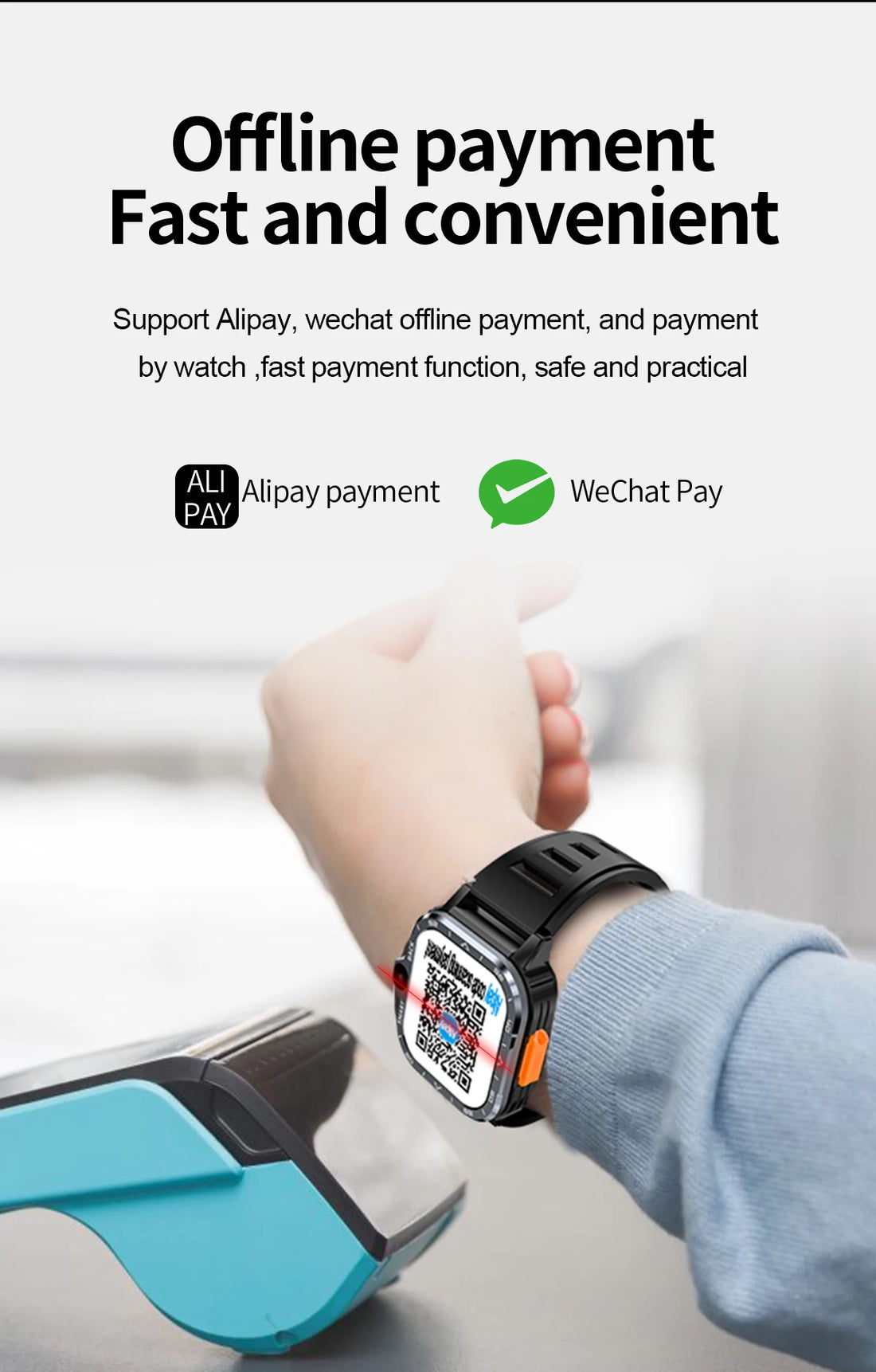 Valdus PGD Android Smartwatch – Dual Camera, GPS, NFC, 4G SIM & WiFi