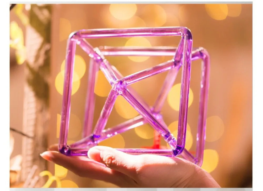 Blue Crystal Pyramid Singing Bowl