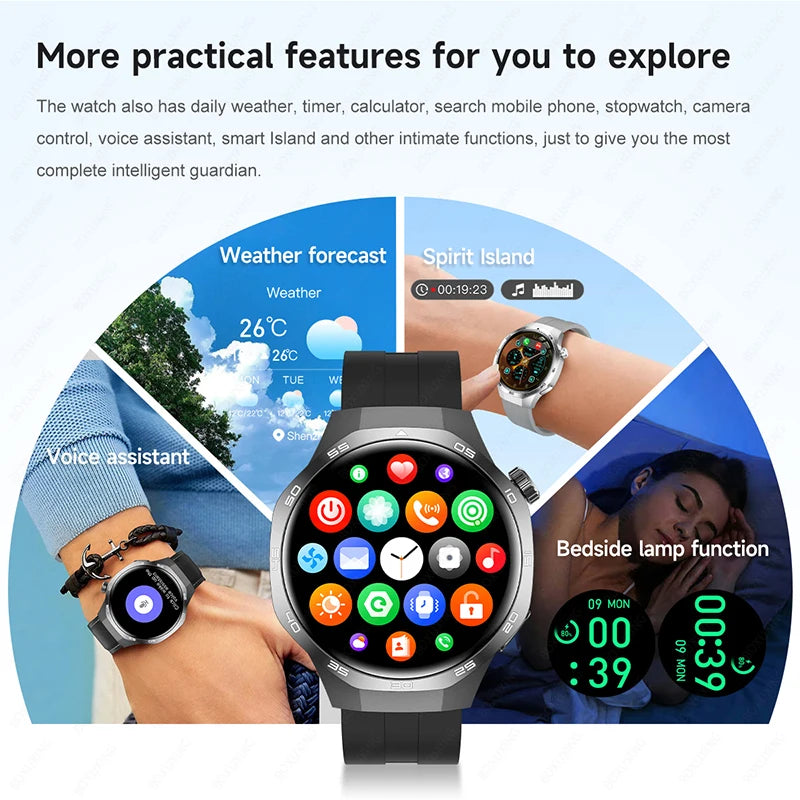 Watch 5 MAX 2025 – AMOLED Smartwatch with NFC, GPS, Bluetooth Call & Fitness Tracking