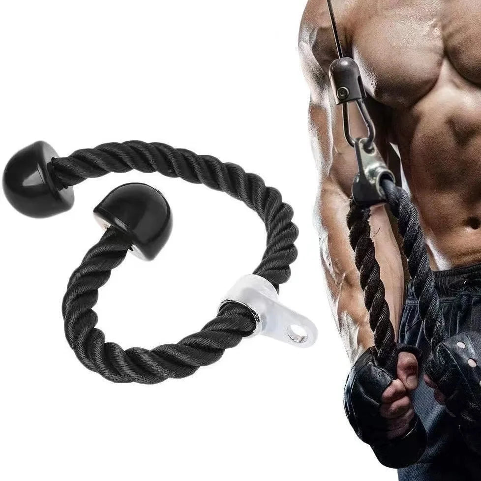 Tricep Pull Down Rope – Gym Cable Attachment for Strength Training