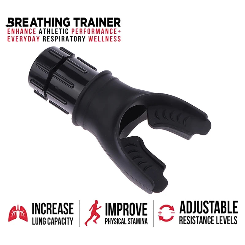 Breathing Trainer – Lung Exerciser & Respiratory Fitness Tool for Endurance