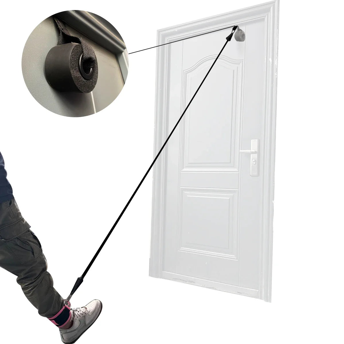 Adjustable Ankle Straps – D-Ring Cuffs for Cable Leg Workouts