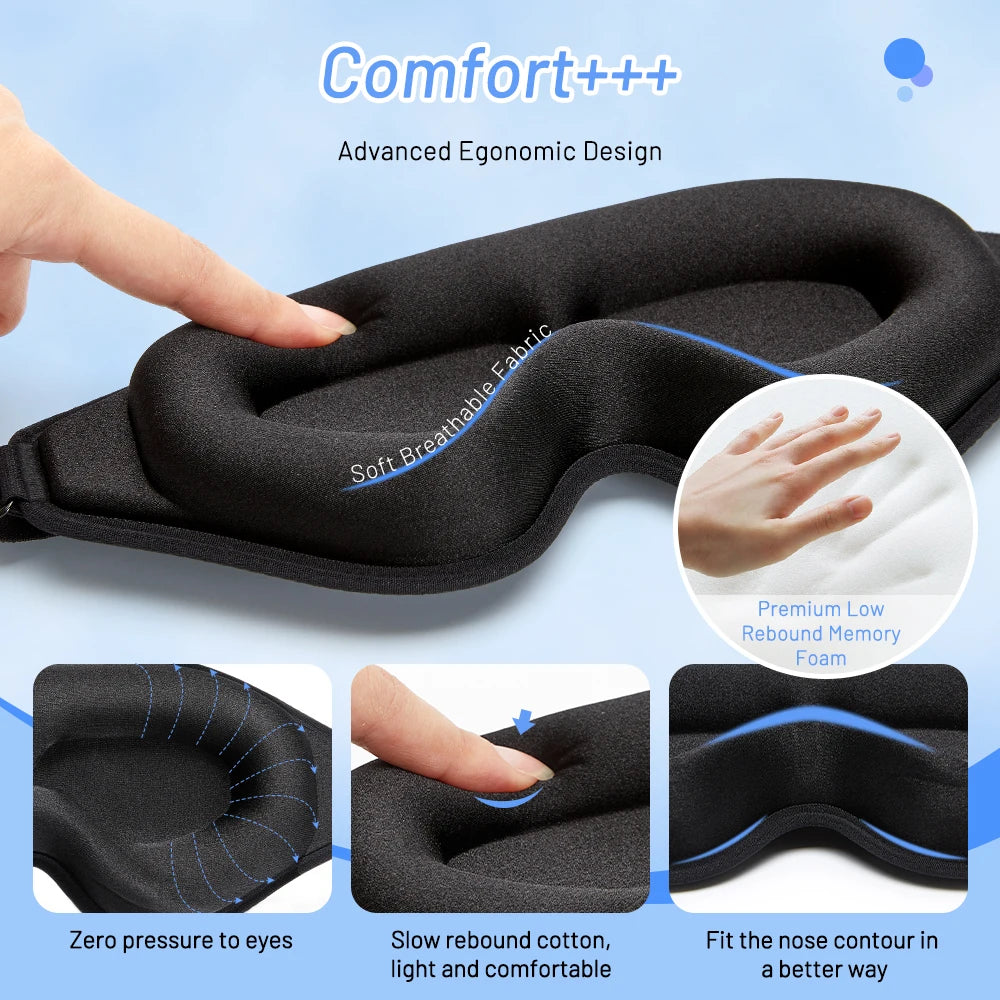 3D Memory Foam Sleep Mask
