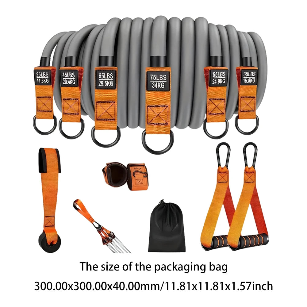 Resistance Bands Set – Heavy Duty Workout Bands with Handles