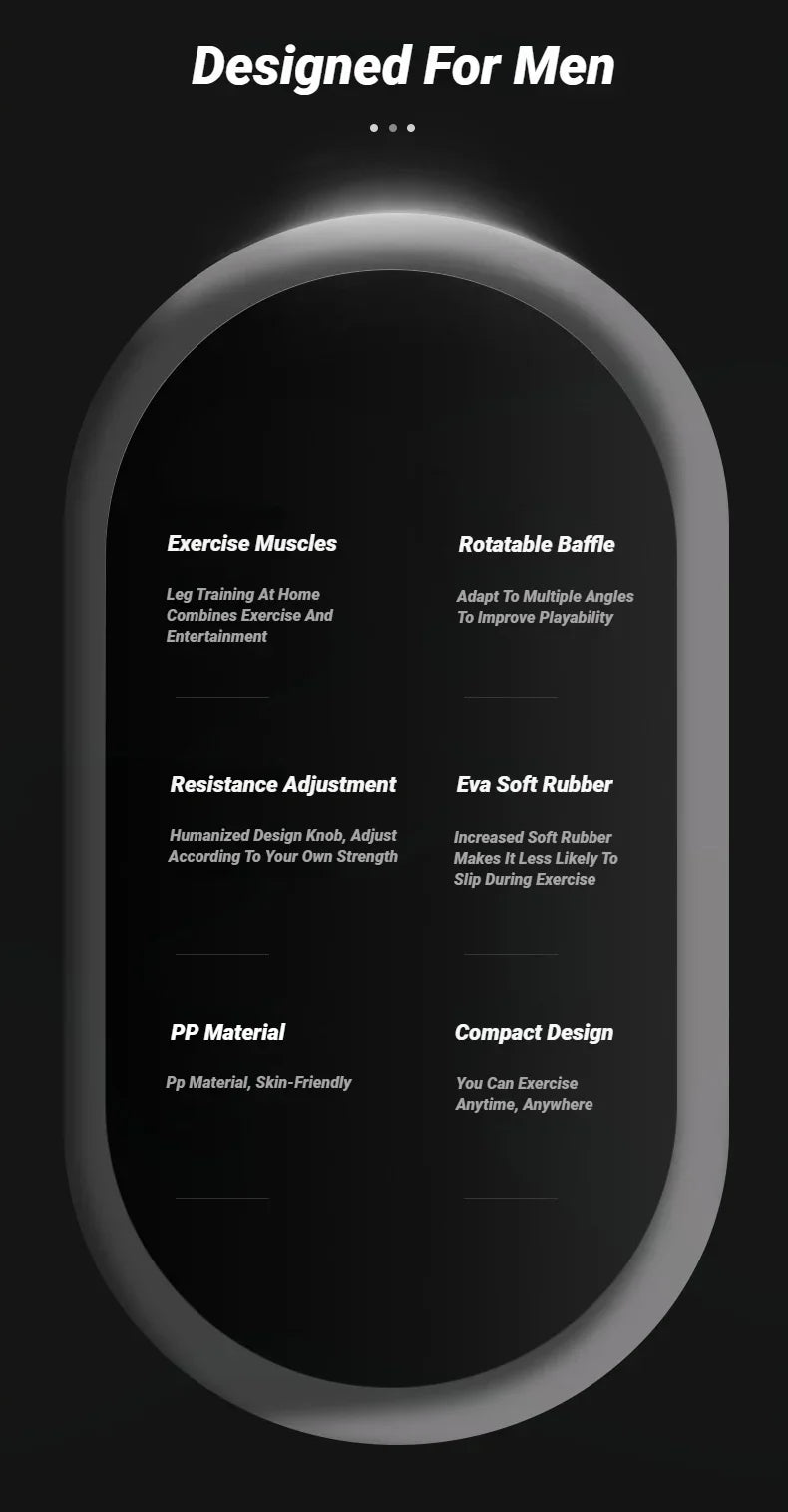 Kegel Fitness Trainer – Pelvic Floor & Buttock Exercise Equipment for Men