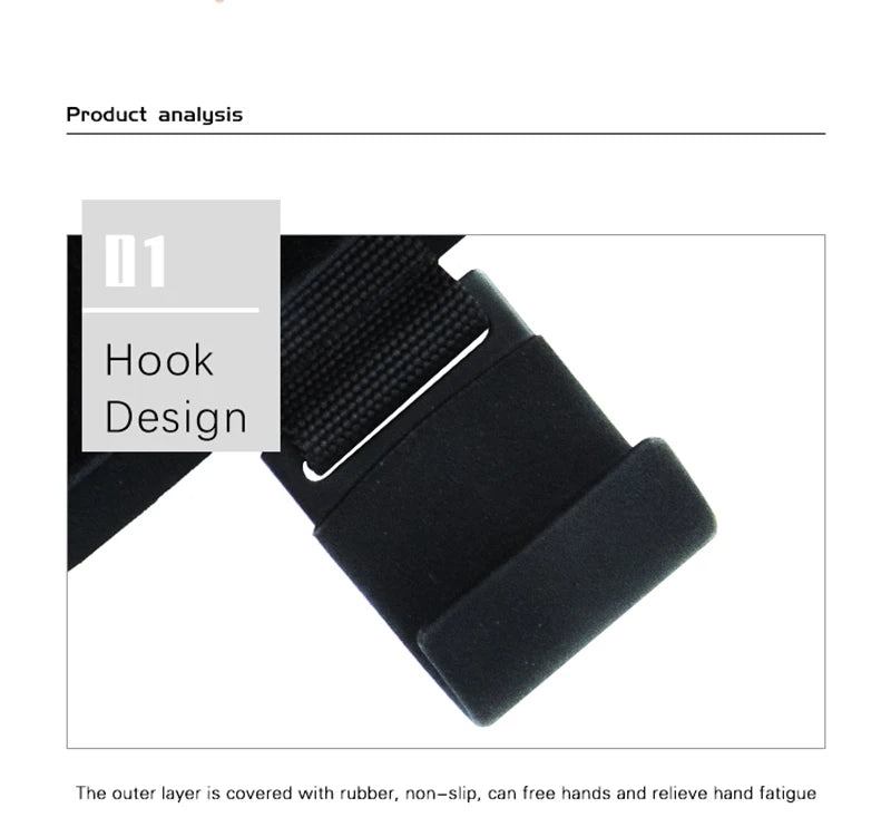 Weight Lifting Hook Grips with Wrist Wraps – Heavy Duty Gym Straps for Pull-Ups & Powerlifting