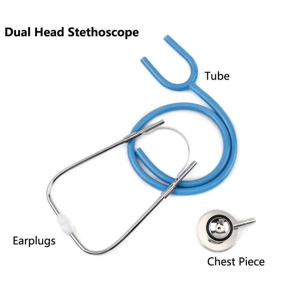 Dual-Head Medical Stethoscope