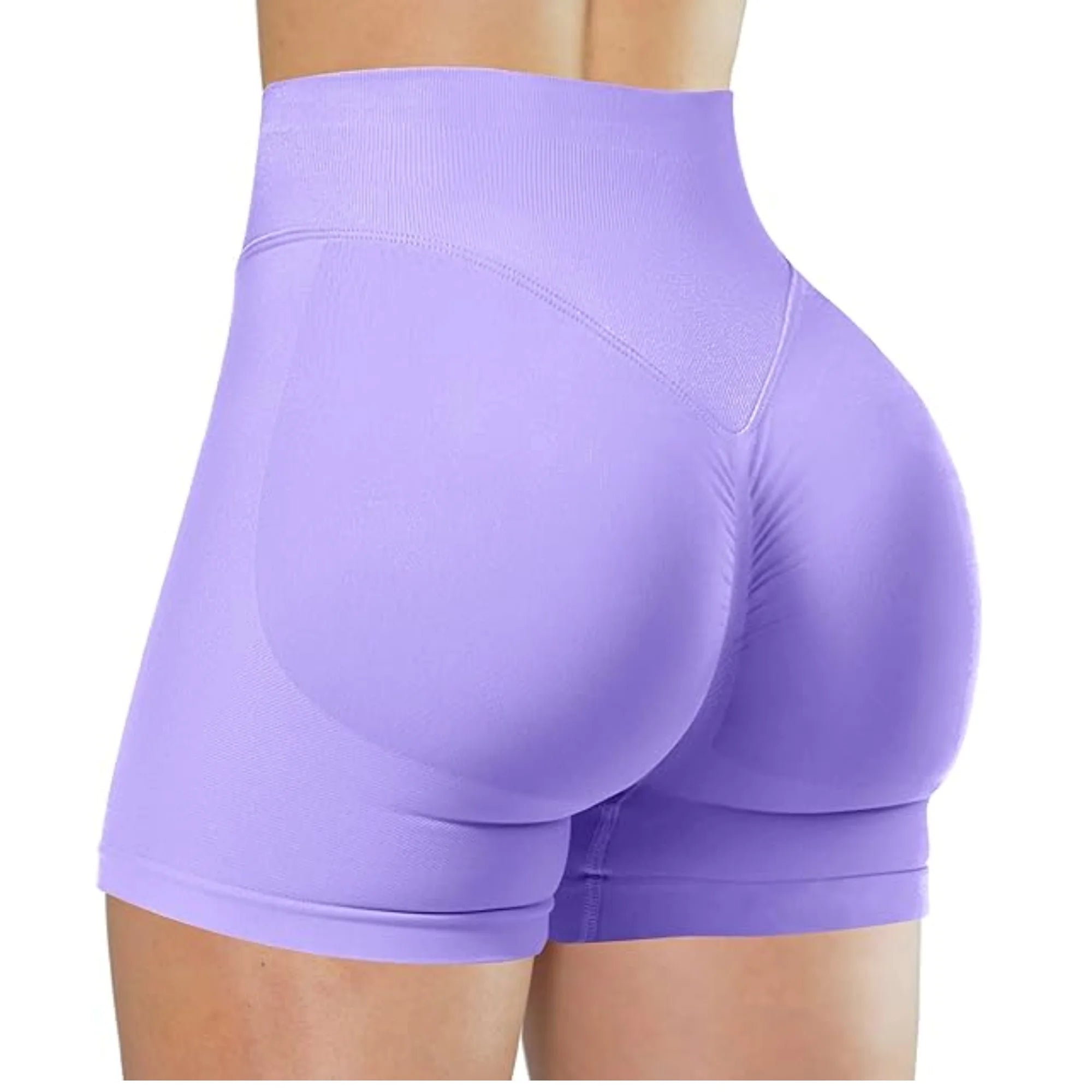 High-Waist Summer Yoga Shorts