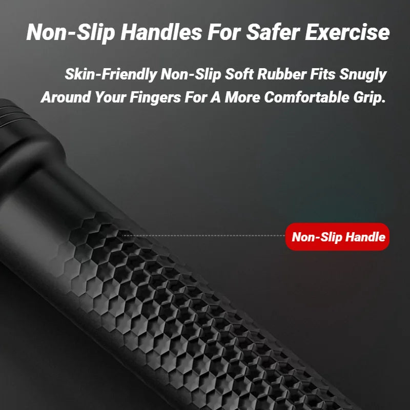 Strength Training Bar – Ergonomic Arm & Muscle Trainer with Spring Resistance