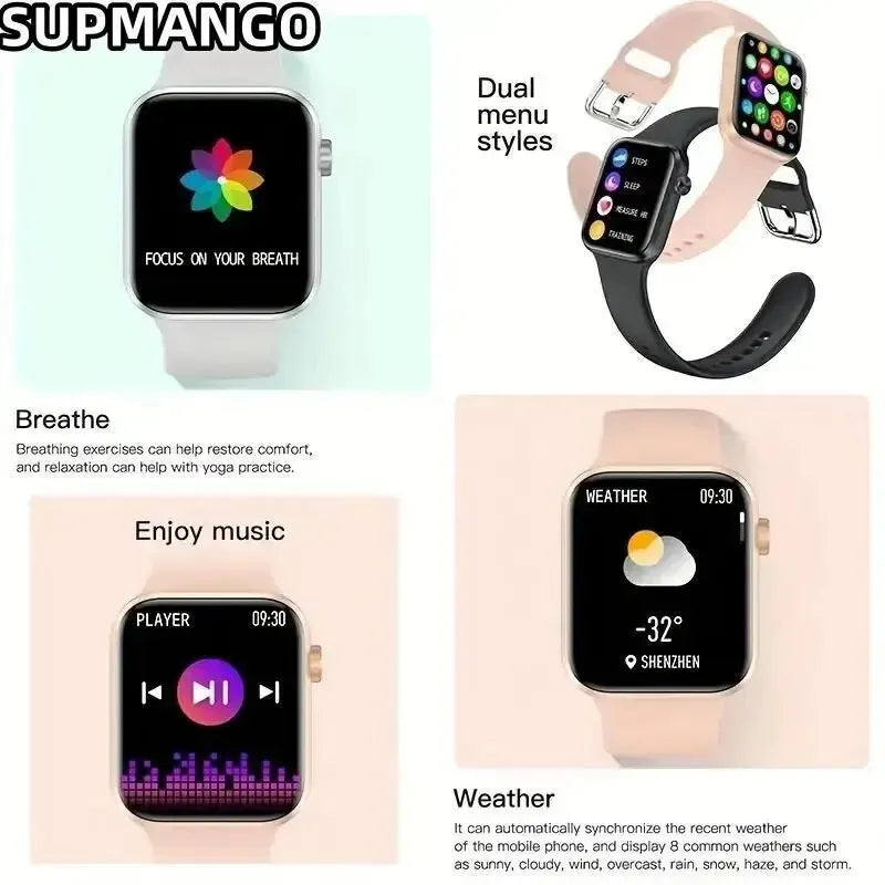 S8/X7/X8 Smartwatch – Bluetooth Call, Health & Sports Fitness Tracker for Men and Women