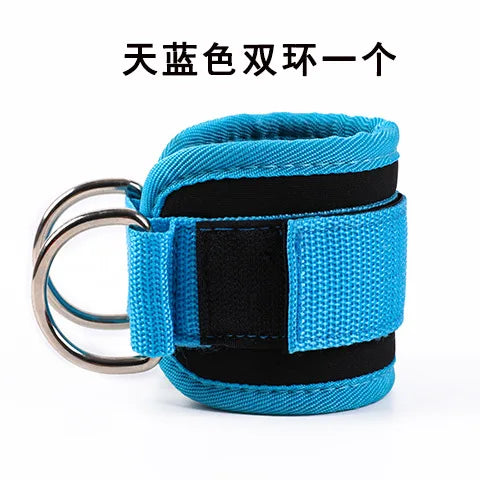 Adjustable Ankle Straps – D-Ring Cuffs for Cable Leg Workouts