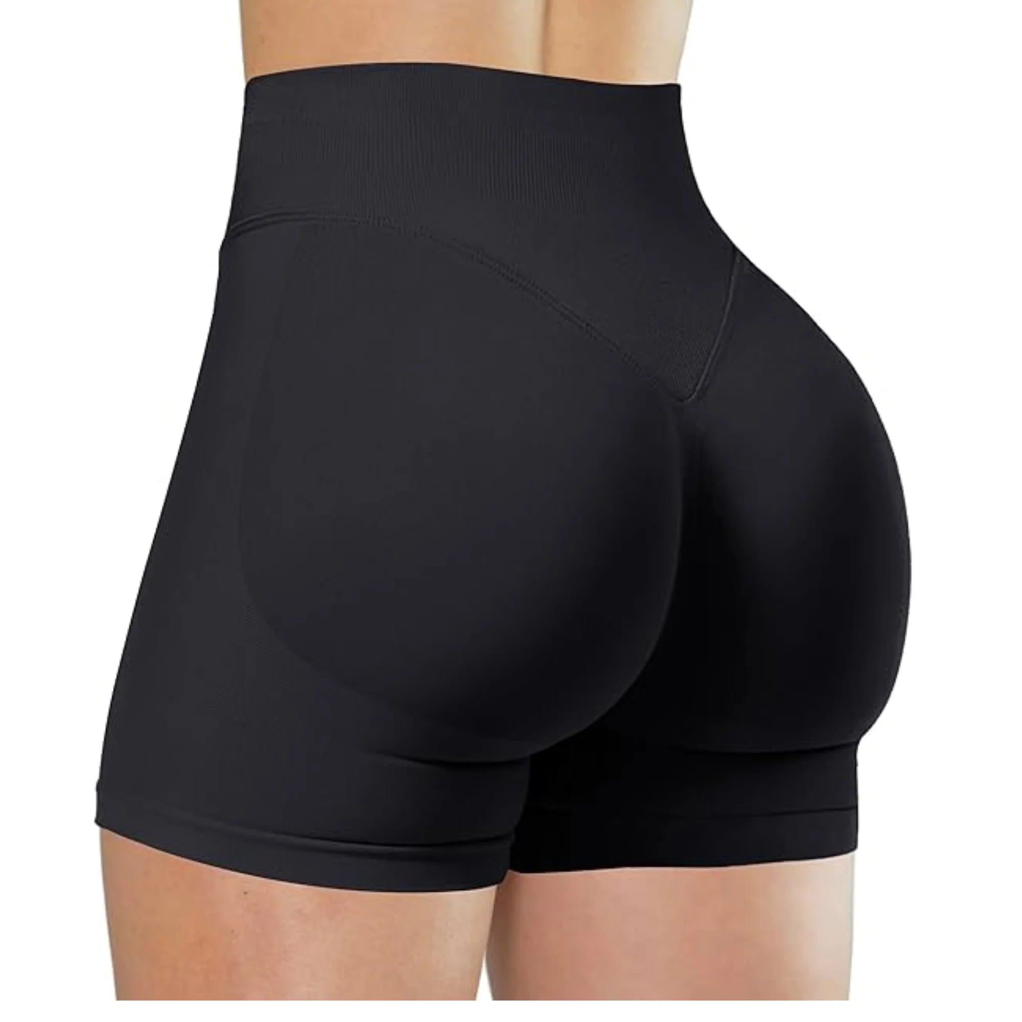 High-Waist Summer Yoga Shorts