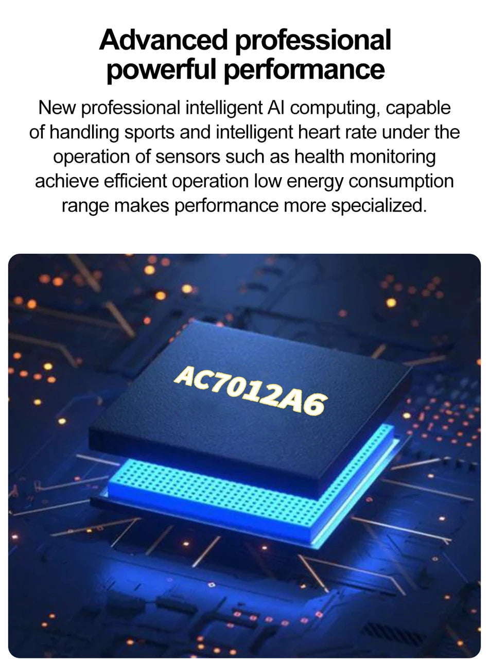 Men’s NFC Bluetooth Smartwatch – 1.99" HD Screen, Fitness & Sports Tracker