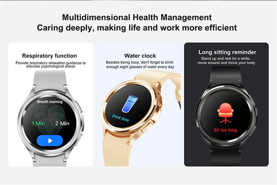 Watch 6 Classic Smartwatch – Bluetooth Call, GPS, Heart Rate & Fitness Tracker 2025
