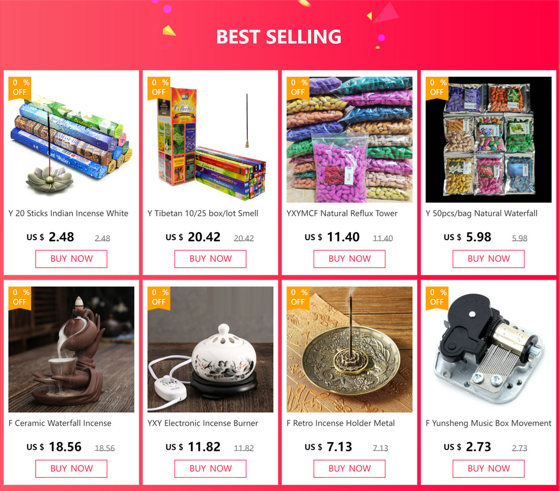 20 Sticks Indian Aromatherapy Incense
