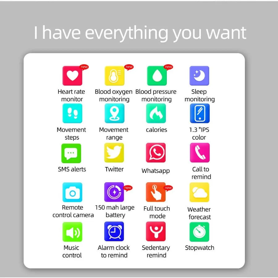 OXITEMP Smart Health Watch