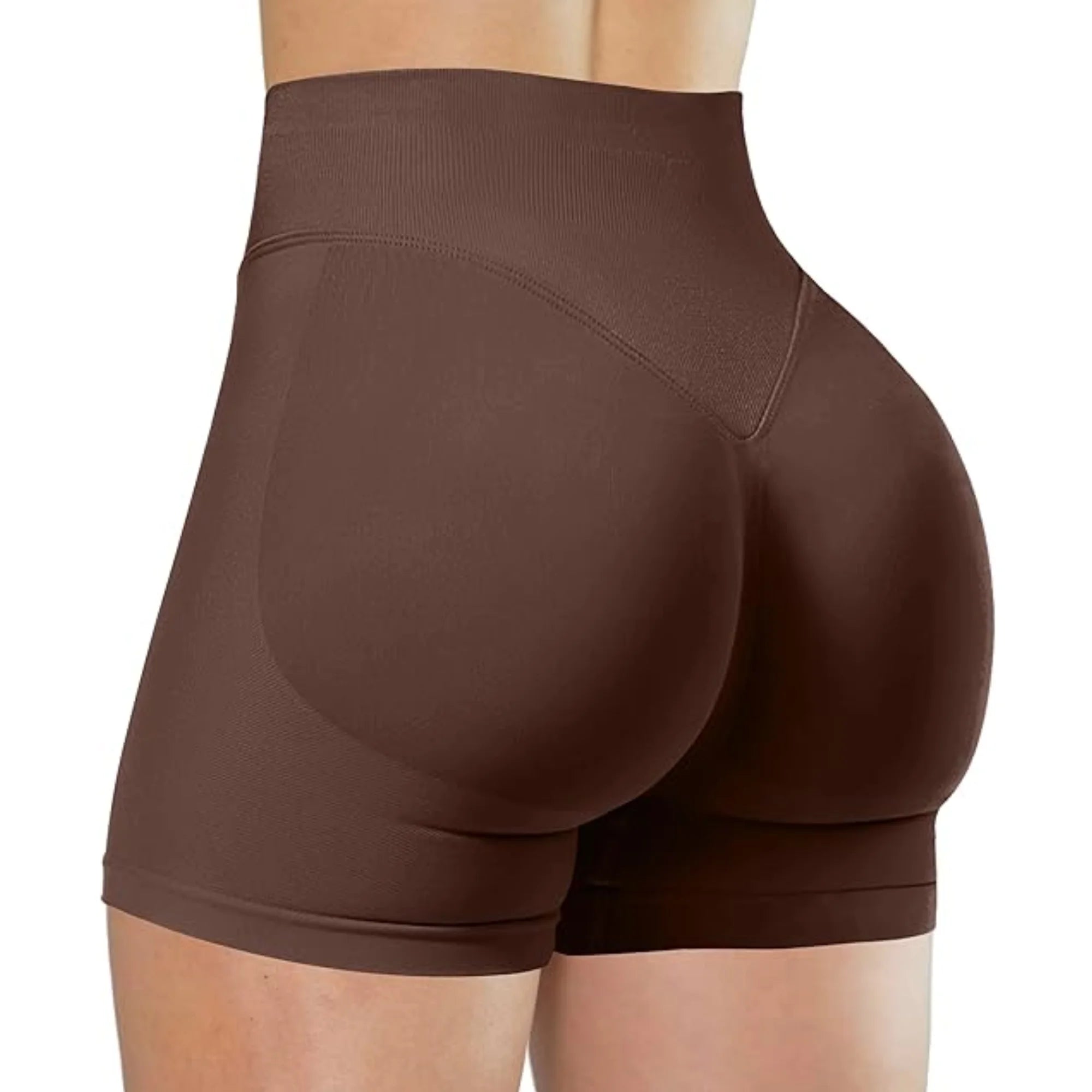 High-Waist Summer Yoga Shorts