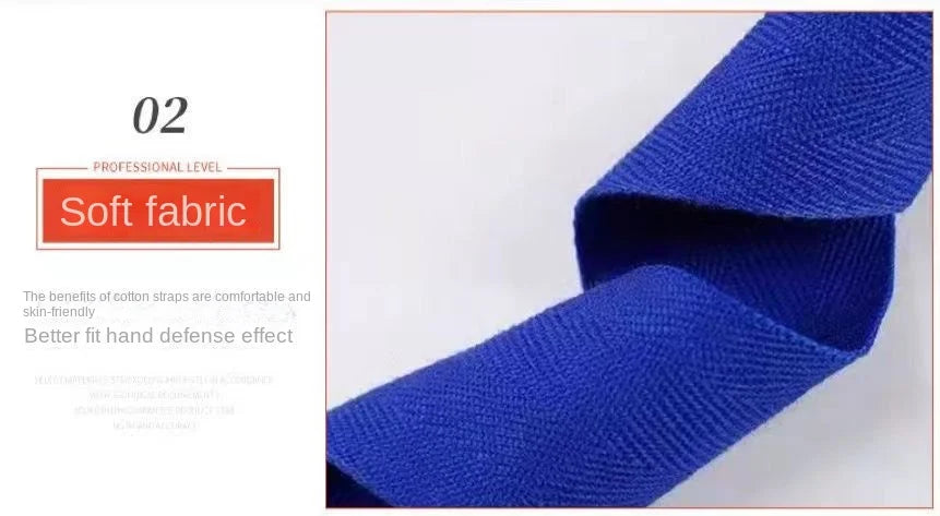 Cotton Elastic Boxing Hand Wraps – 3/5M Wrist & Fist Support