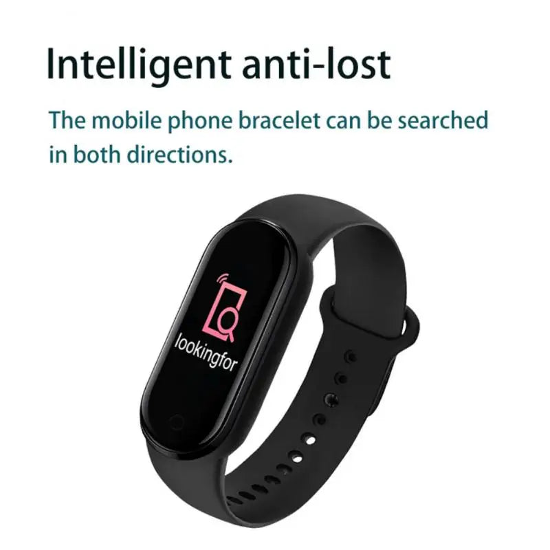 M6 Smartwatch – Fitness Bracelet with Heart Rate, Blood Pressure & Waterproof Design