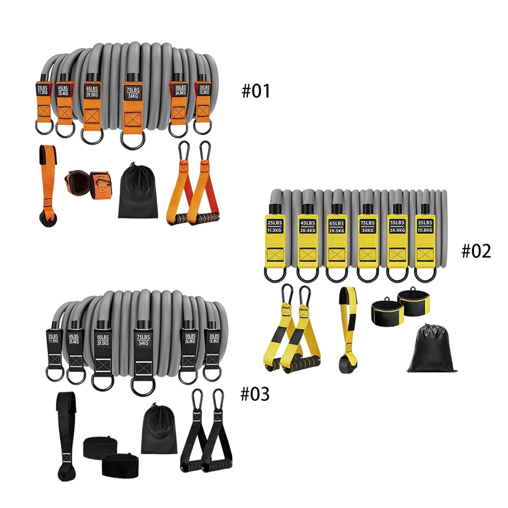 Resistance Bands Set – Heavy Duty Workout Bands with Handles