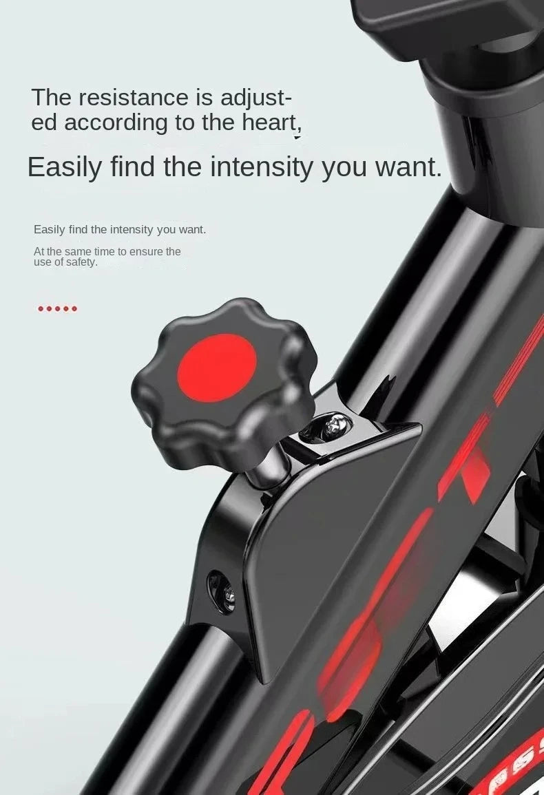 Silent Smart Spin Bike – Indoor Exercise & Weight Loss Fitness Equipment