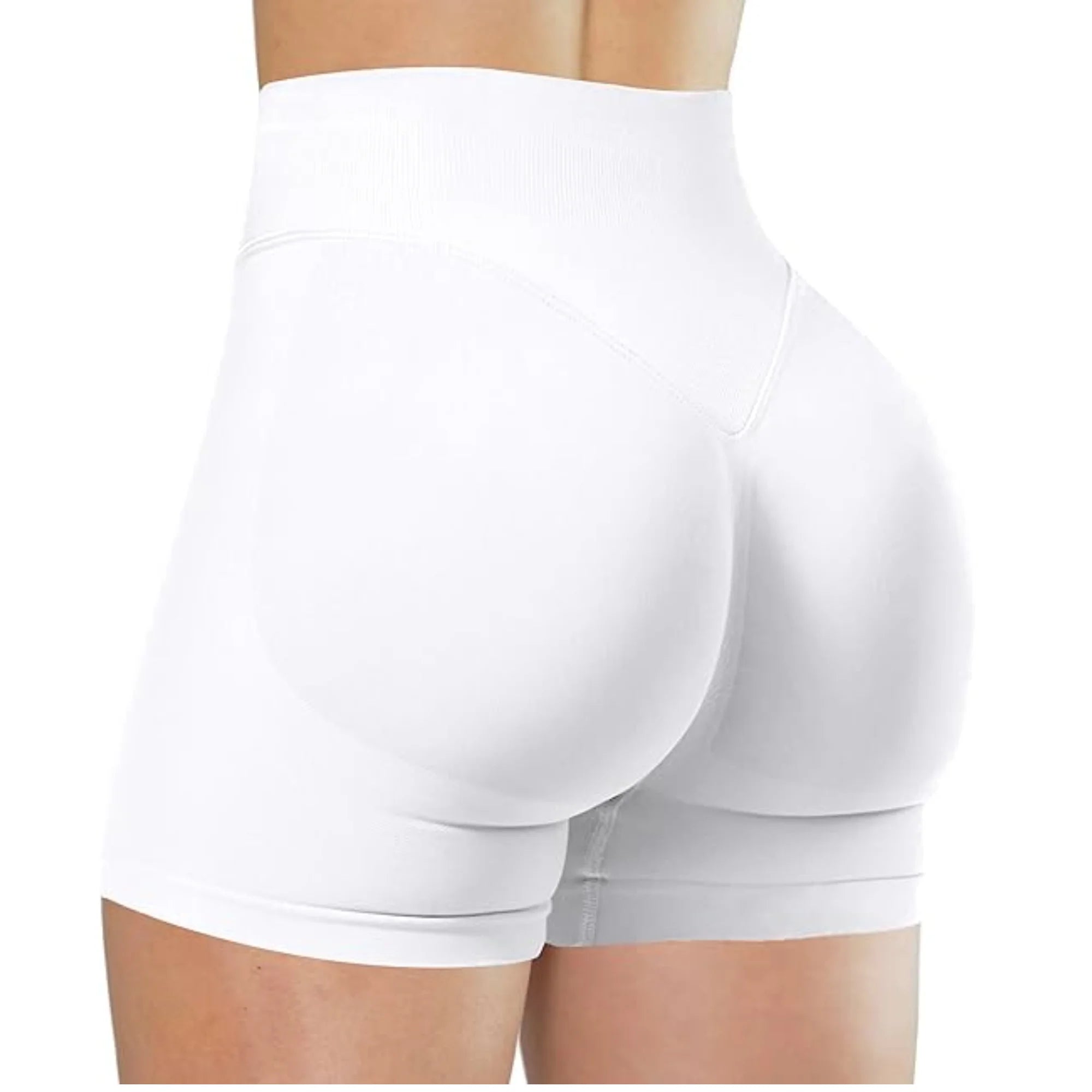High-Waist Summer Yoga Shorts