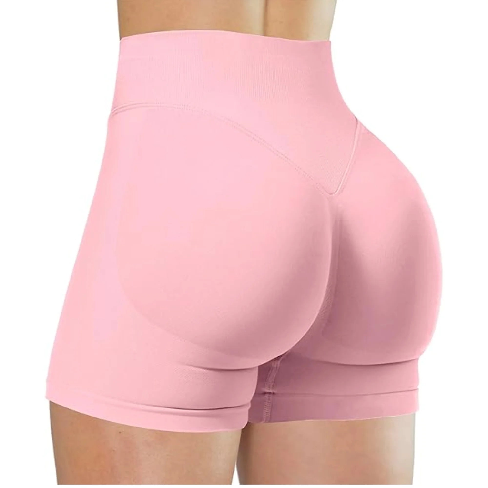 High-Waist Summer Yoga Shorts