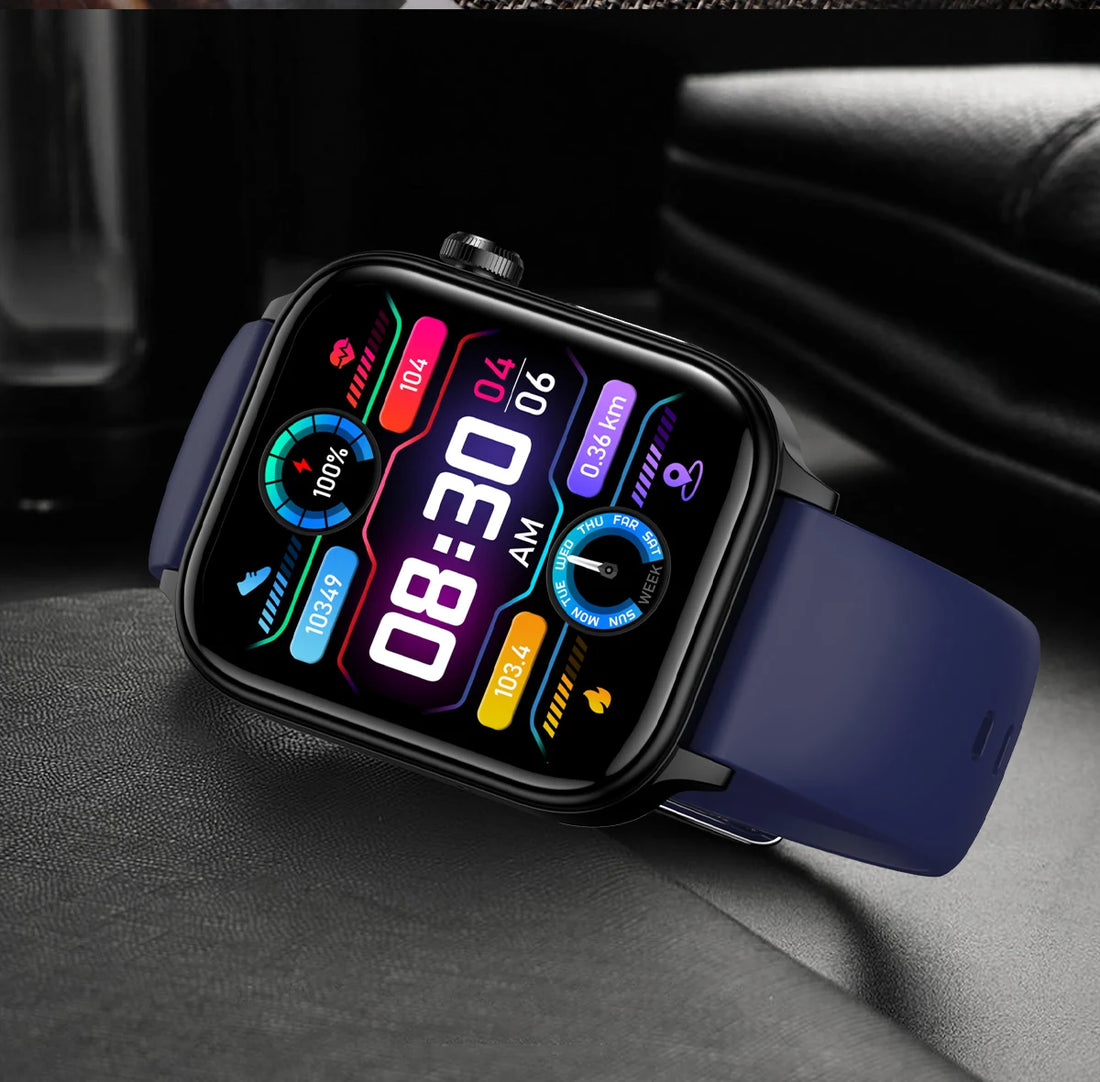 2025 ECG+PPG Smartwatch – Blood Pressure, Lipid & Uric Acid Monitor with Women’s Health Tracker