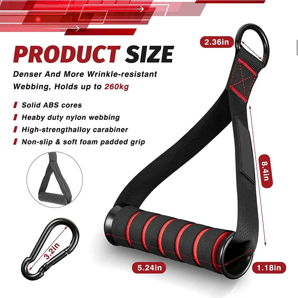 Tricep Pull Down Rope – Gym Cable Attachment for Strength Training
