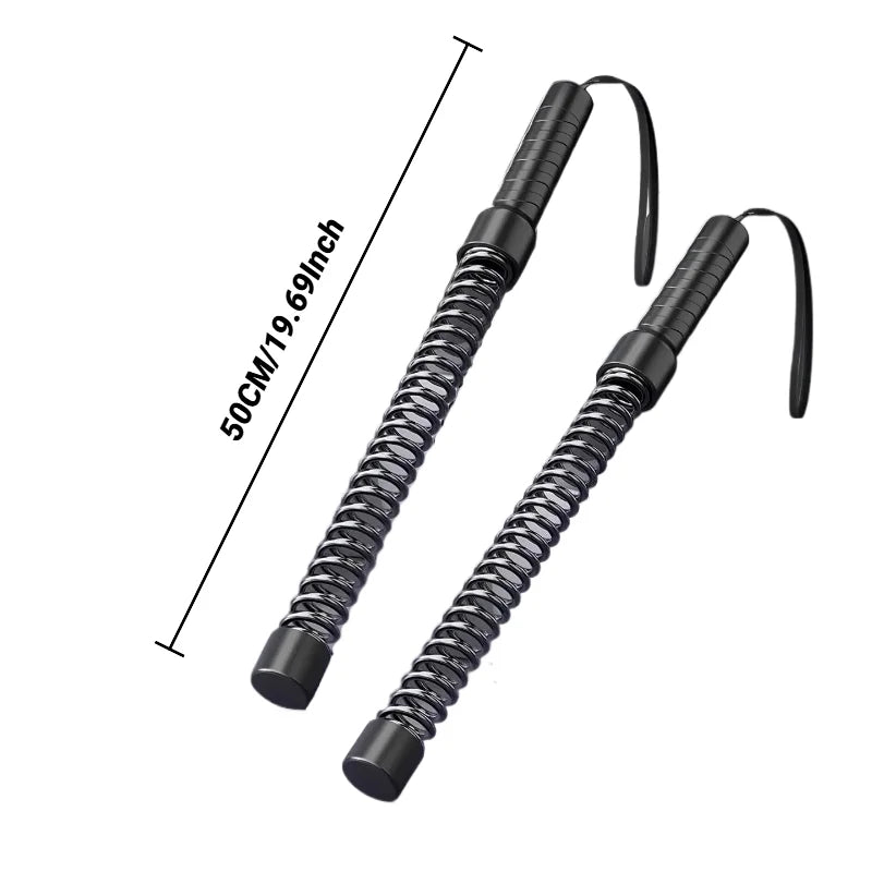 Strength Training Bar – Ergonomic Arm & Muscle Trainer with Spring Resistance