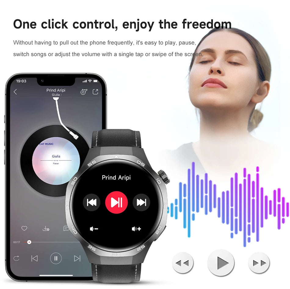 Watch 5 MAX 2025 – AMOLED Smartwatch with NFC, GPS, Bluetooth Call & Fitness Tracking