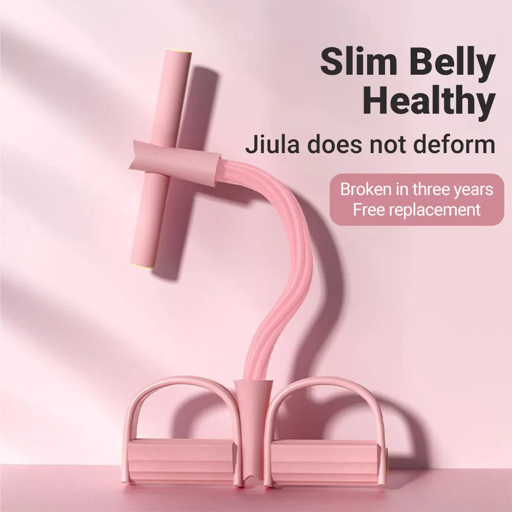 6-Tube Resistance Band Pedal Puller – Multi-Function Fitness Rope