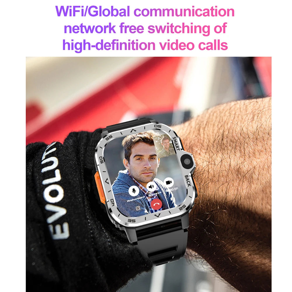 Valdus PGD Android Smartwatch – Dual Camera, GPS, NFC, 4G SIM & WiFi