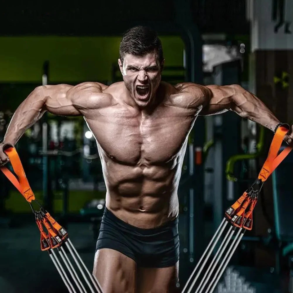 Resistance Bands Set – Heavy Duty Workout Bands with Handles