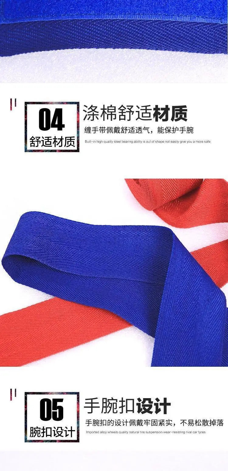 Cotton Elastic Boxing Hand Wraps – 3/5M Wrist & Fist Support