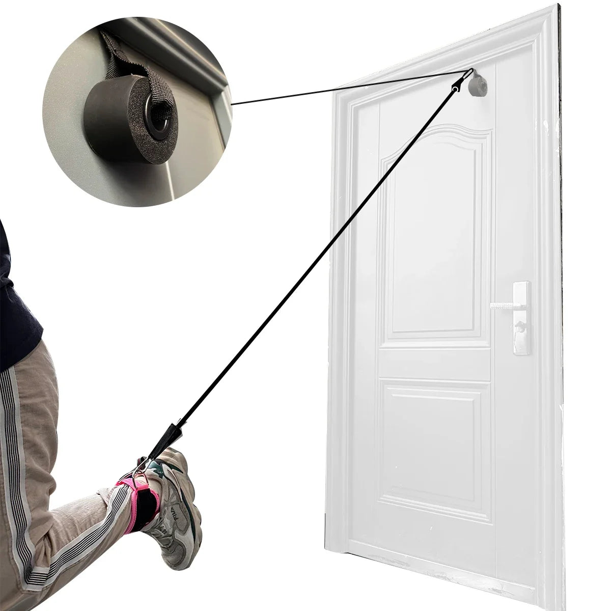 Adjustable Ankle Straps – D-Ring Cuffs for Cable Leg Workouts