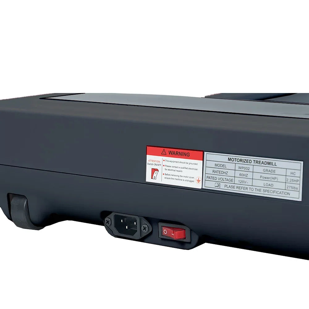 Brushless Motor Treadmill – LED Display Home Fitness Machine